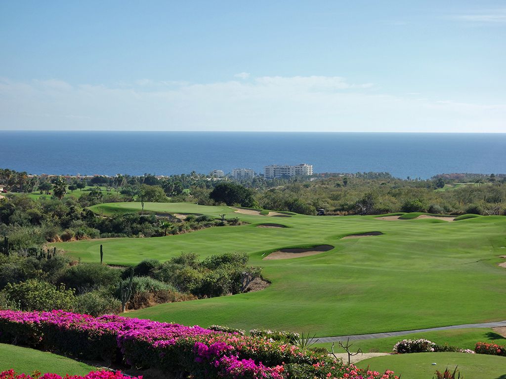 17th Hole at Cabo Real Golf Club (361 Yard Par 4)
